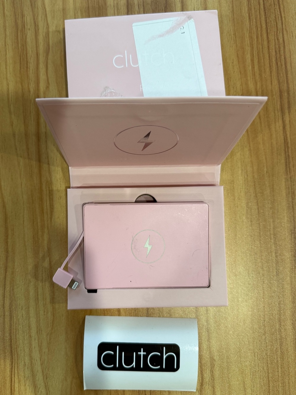 Clutch Portable Charger Power Bank in Pink